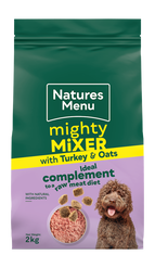 Natures Menu : Natural Mighty Mixer with Turkey & Oats (2kg)
