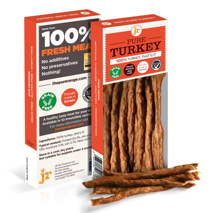 Jr Pure Turkey Sticks 50g