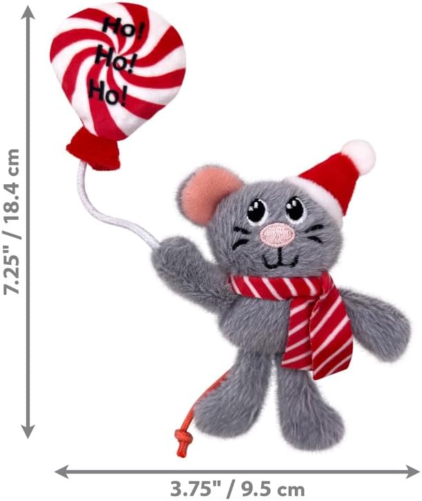 KONG® Holiday Occasions Mouse