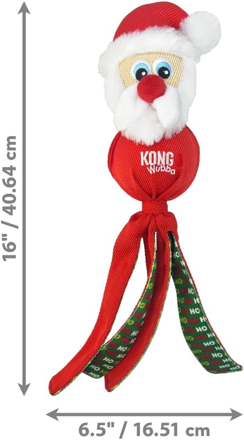 KONG® Holiday Wubba Assorted Large