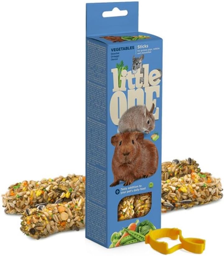 Little One Sticks for guinea pigs, rabbits and chinchillas with vegetables 120g