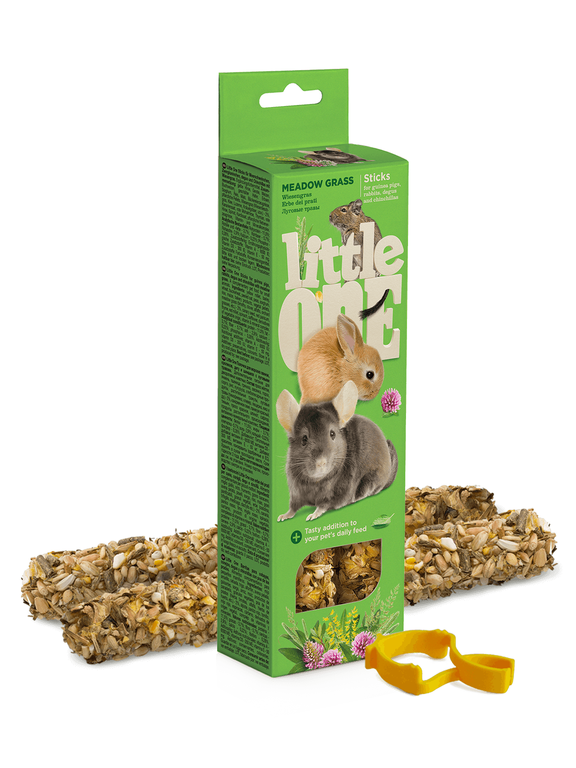 Little One Sticks for guinea pigs, rabbits and chinchillas with meadow grass 120g