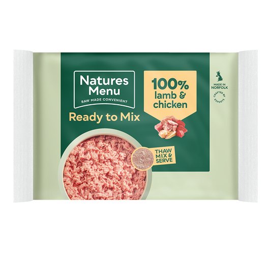 100% lamb & chicken block (400g)