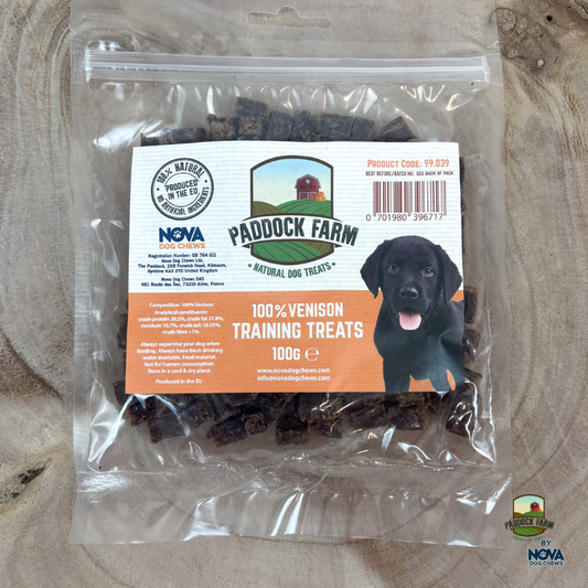 NOVA 100% Venison Training Treats (100g)