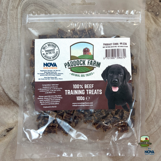 NOVA 100% Beef Training Treats (100g)