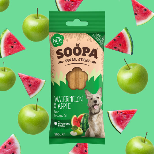 SOOPA Watermelon & Apple Dental stick