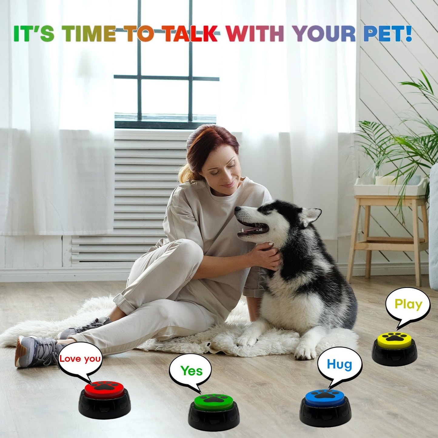 Dog Talking Button Set