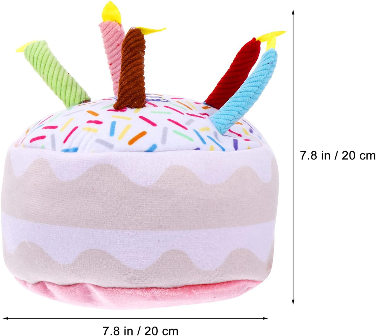 Birthday Cake Molar Toy Plush