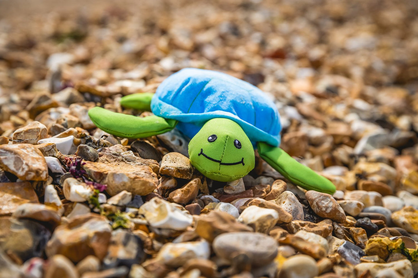 Sustainapaws Turtle 100% Recycled Plastic Plush Dog Toy