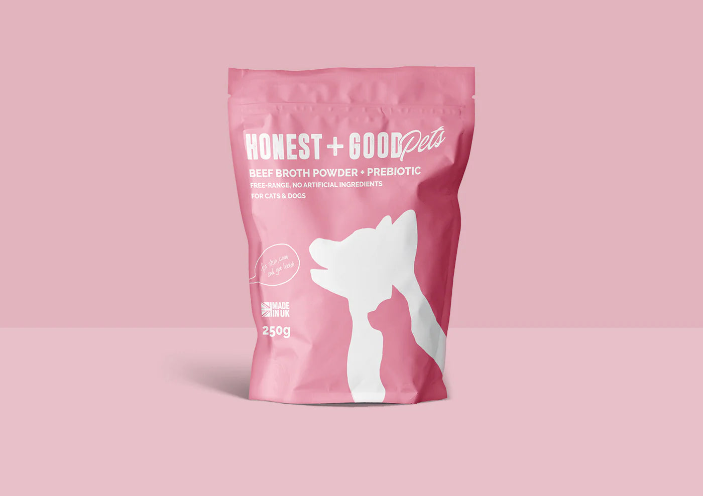 Pets Beef Broth Powder with pre-biotic